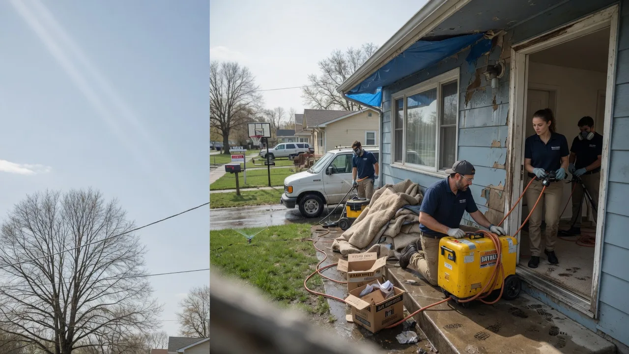 Basement Flood Cleanup in Horace, ND near me